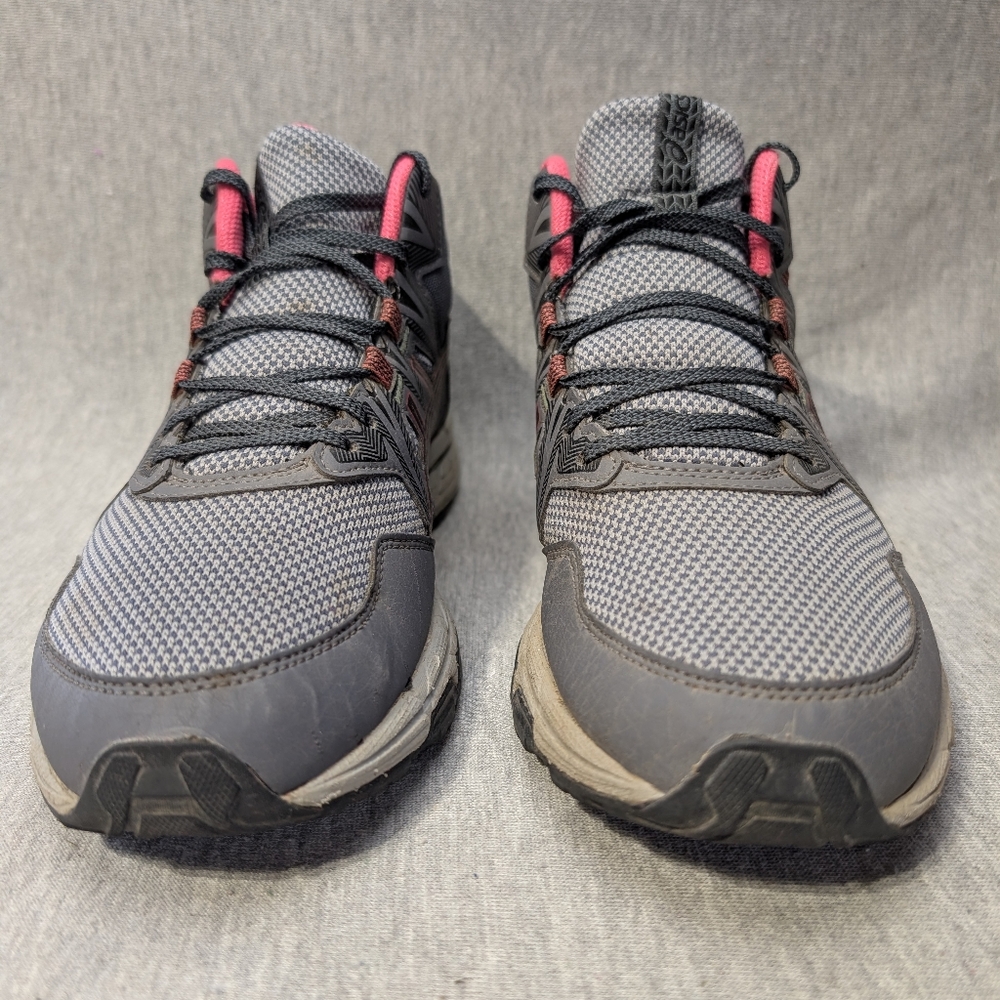 Asics Gel Venture 8 Running Shoes Women's 9 Gray Rose Trail Sneakers - Picture 3 of 11
